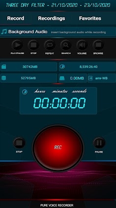 Pure Voice Recorder Mod Apk