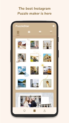Puzzle Collage Template for Instagram - PuzzleStar Mod Apk