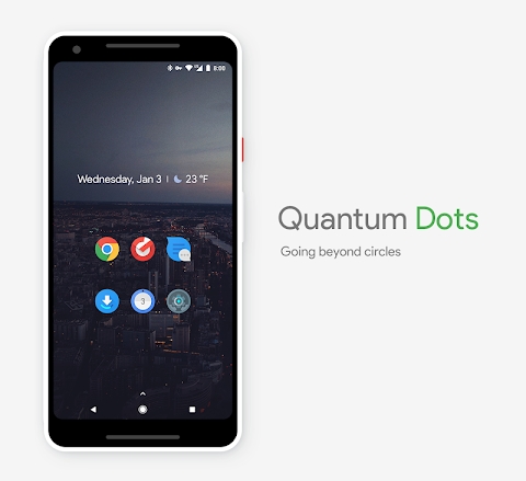 Download Quantum Dots - Icon Pack Mod Apk