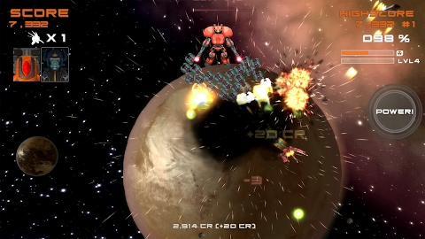 Download Quantum Revenge - Mecha Robot Space Shooter Mod Apk