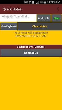 Quick Notes Mod Apk