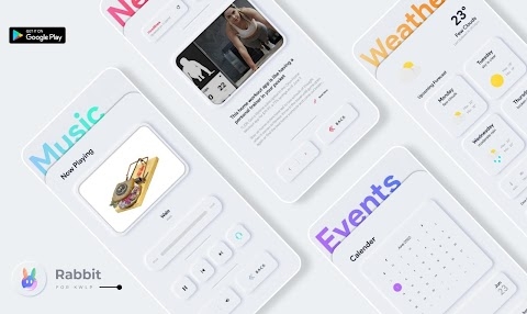 Download Rabbit KLWP Presets Mod Apk