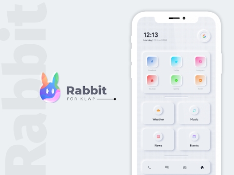 Rabbit KLWP Presets Mod Apk