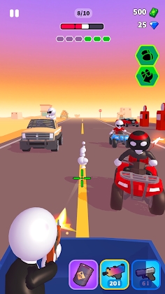 Download Rage Road - Car Shooting Game Mod Apk