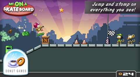 Download Rat On A Skateboard Mod Apk