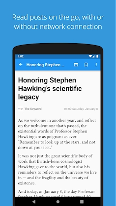 Download Readeroo: the feed reader Mod Apk