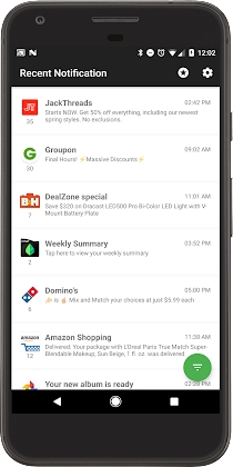 Download Recent Notification Mod Apk