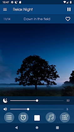 Download Relax Night - Nature sounds: sleep & meditation Mod Apk