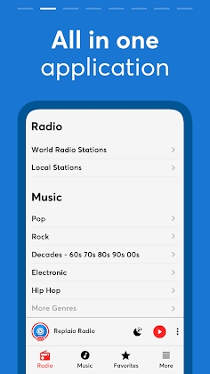 Download Replaio: Radio FM & Music Live Mod Apk