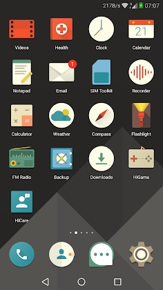 Download Retro Material EMUI 5.X/8.0 Theme (Pro) Mod Apk