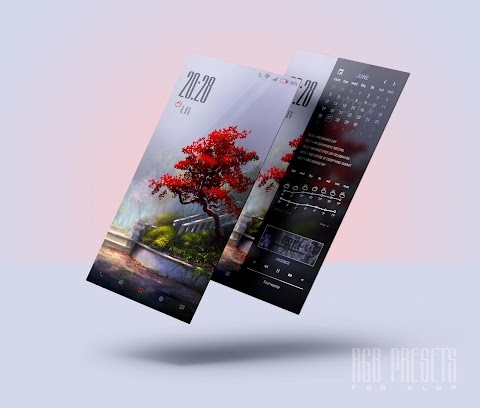 Download RGB presets for KLWP Mod Apk