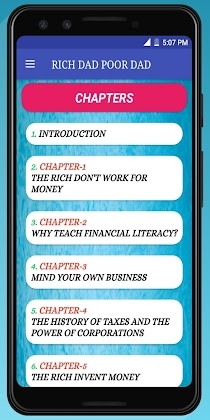 Rich Dad Poor Dad Summary- Read Unlimited Mod Apk