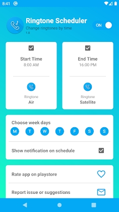 Ringtone Scheduler - Ringtone as per your mood Mod Apk