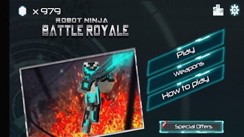 Download Robot Ninja Battle Royale Mod Apk