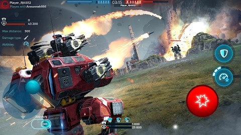 Download Robot Warfare: PvP Mech Battle Mod Apk