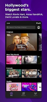 Download Roku Channel: Free streaming for live TV & movies Mod Apk