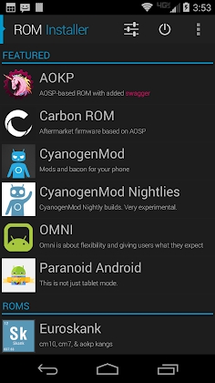 ROM Installer Mod Apk