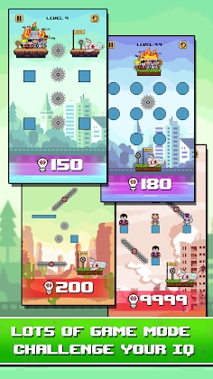 Download Rope Pixel Master: Rescue Hero Mod Apk