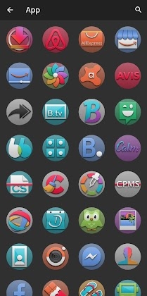 Download Roundies ada - Adaptative icon pack Mod Apk
