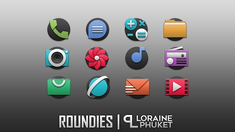 Roundies icon pack Mod Apk