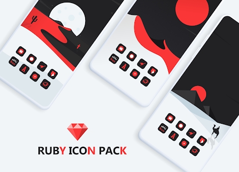 Ruby Icon Pack Mod Apk