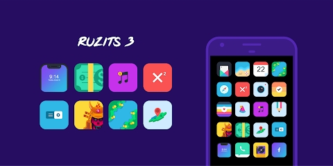 Ruzits 3 Icon Pack Mod Apk