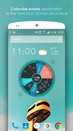 Sectograph. Planner & Time manager on clock widget Mod Apk
