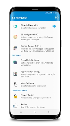 Download S8 Navigation bar (No Root) Mod Apk