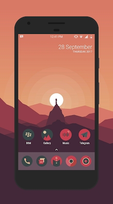 Sagon Circle: Dark Icon Pack Mod Apk