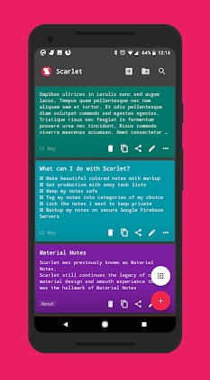 Download Scarlet Notes Pro Mod Apk