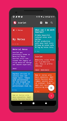Scarlet Notes Pro Mod Apk