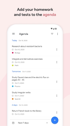 School Planner Mod Apk
