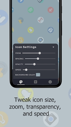 Scrolling Icons Live Wallpaper Mod Apk