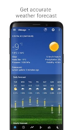 Download Sense V2 Flip Clock & Weather Mod Apk