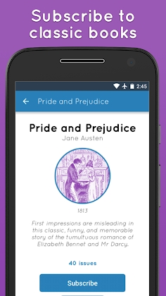 Download Serial Reader - Read Classic Books in Daily Bits Mod Apk
