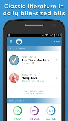 Serial Reader - Read Classic Books in Daily Bits Mod Apk