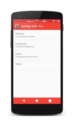 Download Settings Editor Pro Mod Apk