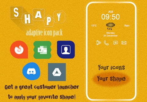 Shapy Adaptive Icon Pack Mod Apk