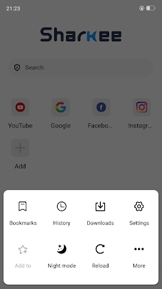 Download Sharkee Browser Mod Apk