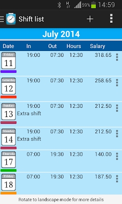 Download Shift Logger - Time Tracker Mod Apk