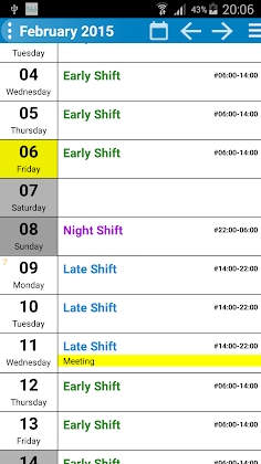Shift Wage Planer Mod Apk