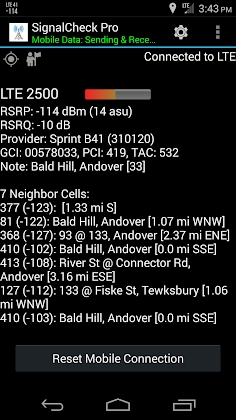 SignalCheck Pro Mod Apk