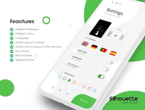 Download Silhouette for KLWP Mod Apk