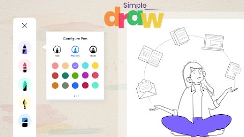 Simple Draw Pro - Draw and Paint Tool Mod Apk