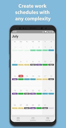Simple Shift - work schedule Mod Apk