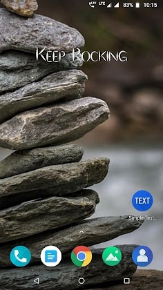 Download Simple text widget - Text widget for android Mod Apk