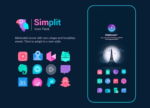 Simplit - Icon Pack Mod Apk
