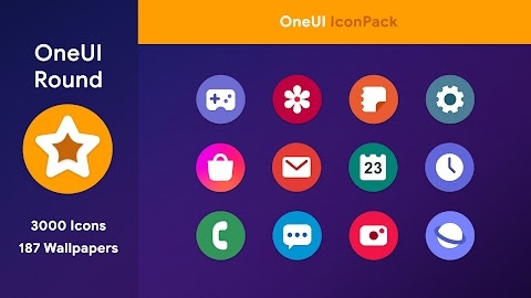 OneUI 4 - Round Icon Pack Mod Apk