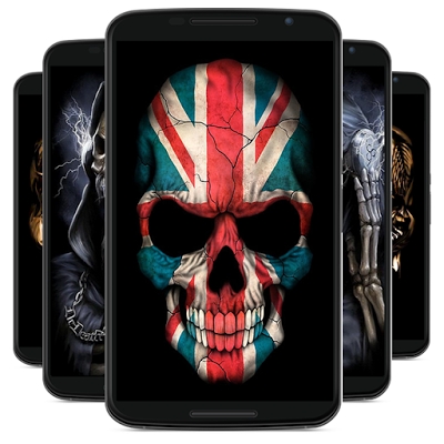 skull wallpaper Mod Apk