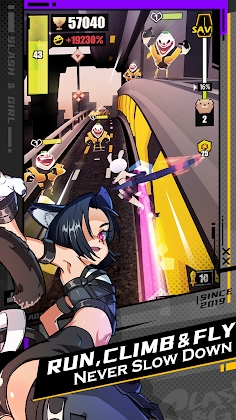 Download Slash & Girl - Endless Run Mod Apk